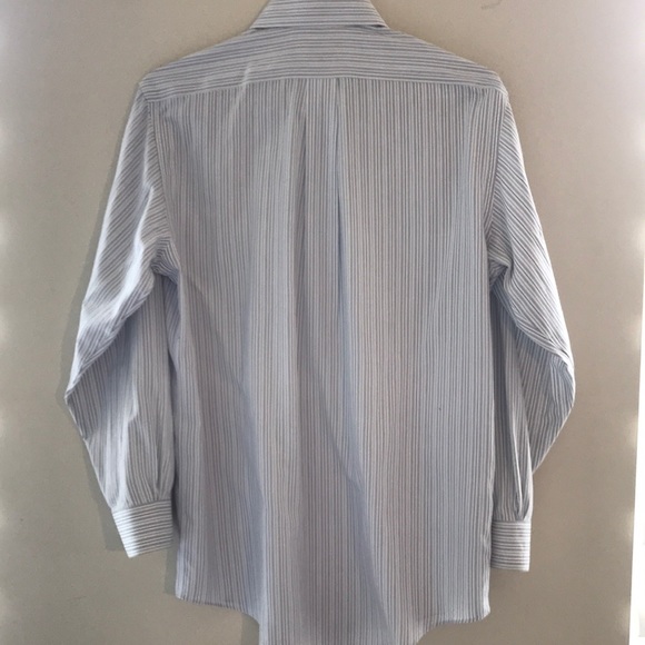 Brooks Brothers 346 Long Sleeve Cotton Striped Shirt Men's L / eaa496528